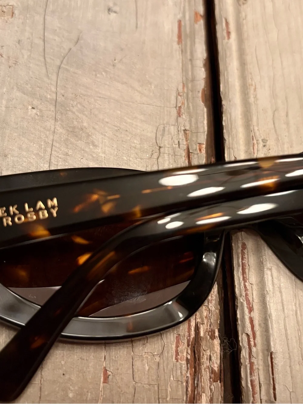 Derek Lam 10 Crosby - Tortoiseshell Cat-Eye Sunglasses - Brown Lenses- Italy